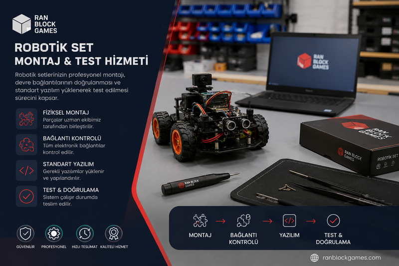 Robotik Set Montaj & Test Hizmeti